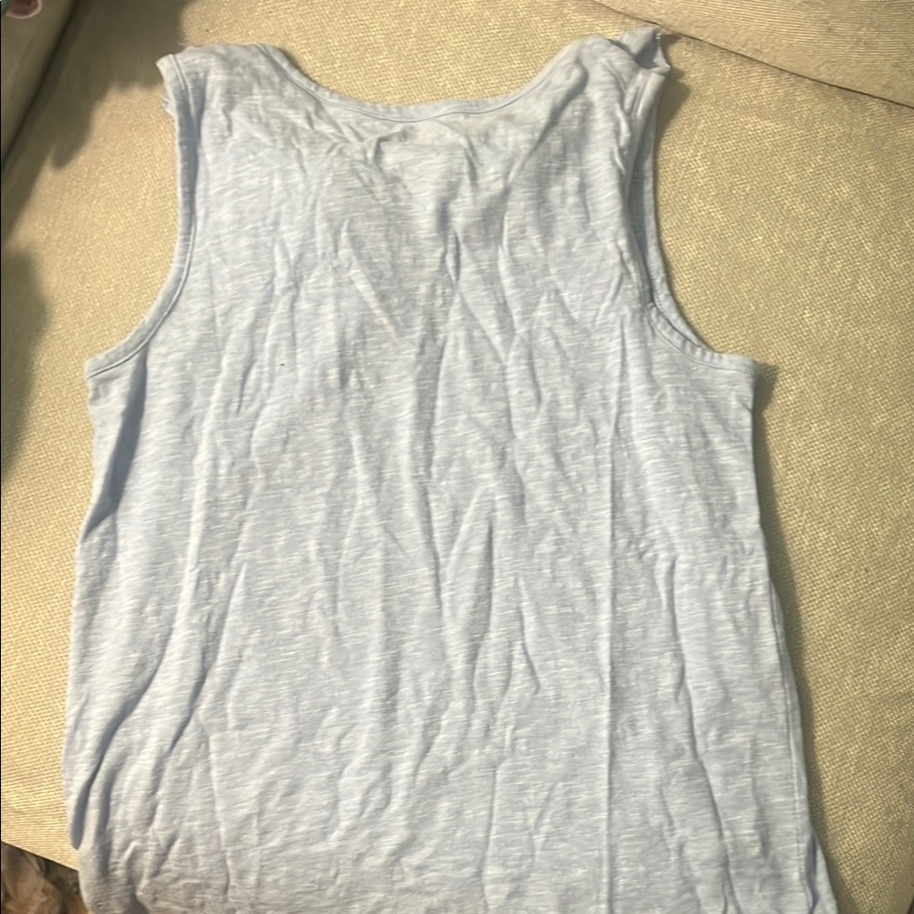 Circo Gray Ruffled Tank Top - Picture 2 of 3